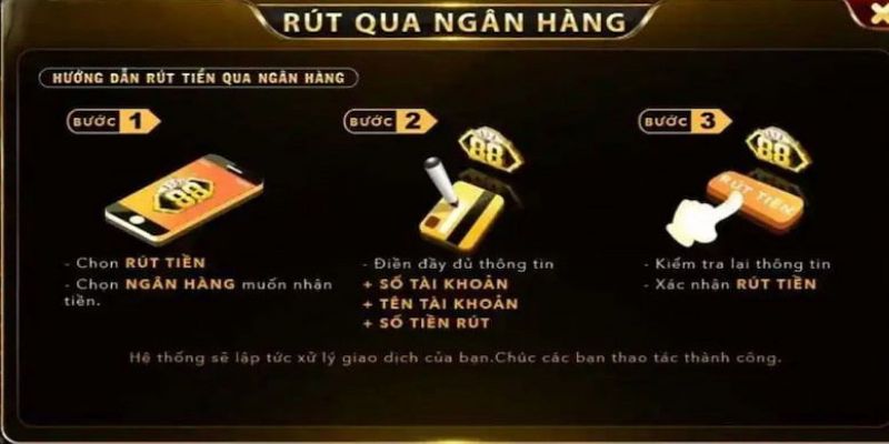 Hướng dẫn chi tiết cách rút tiền go88 nhanh chóng đơn giản