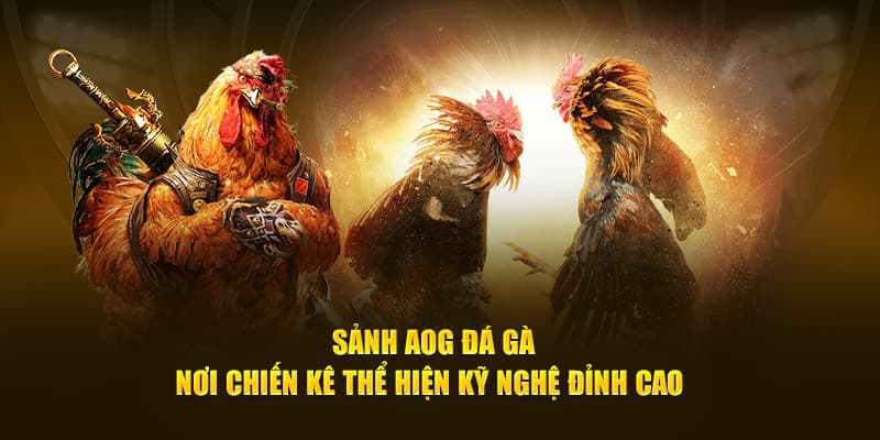 AOG Đá Gà - Sàn Đấu Hấp Dẫn Cho Người Chơi Đam Mê Tại GO88