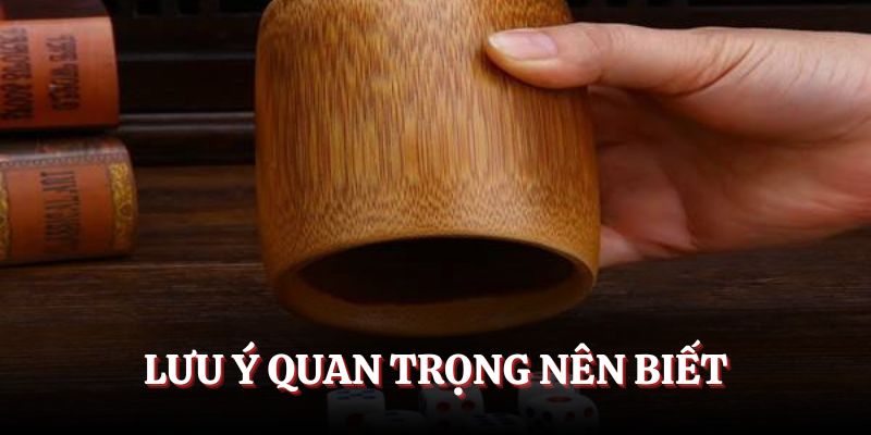 Lưu ý quan trọng nên biết