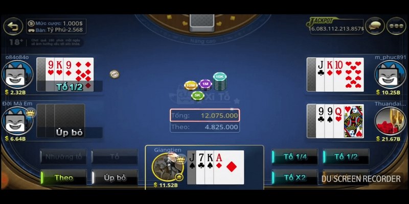 Kinh nghiệm đánh bài xì tố bất bại từ cao thủ