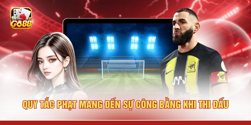 Quy tắc phạt mang đến sự công bằng khi thi đấu