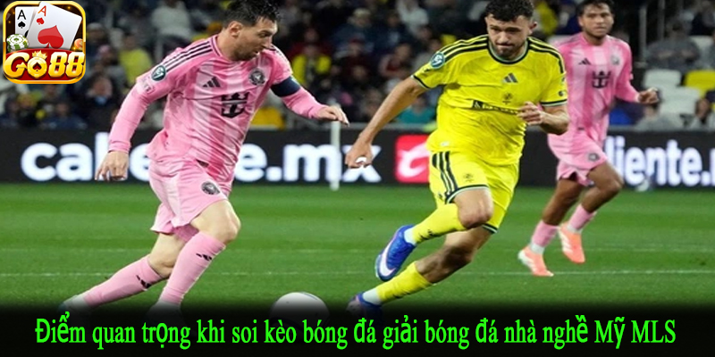 Điểm quan trọng khi soi kèo bóng đá giải bóng đá nhà nghề Mỹ MLS