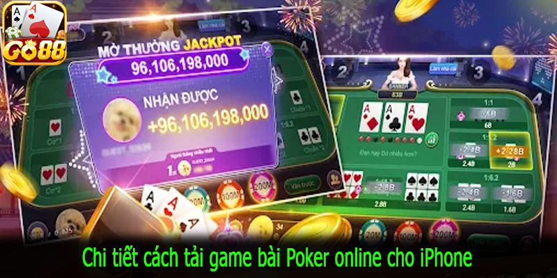 Chi tiết cách tải game bài Poker online cho iPhone