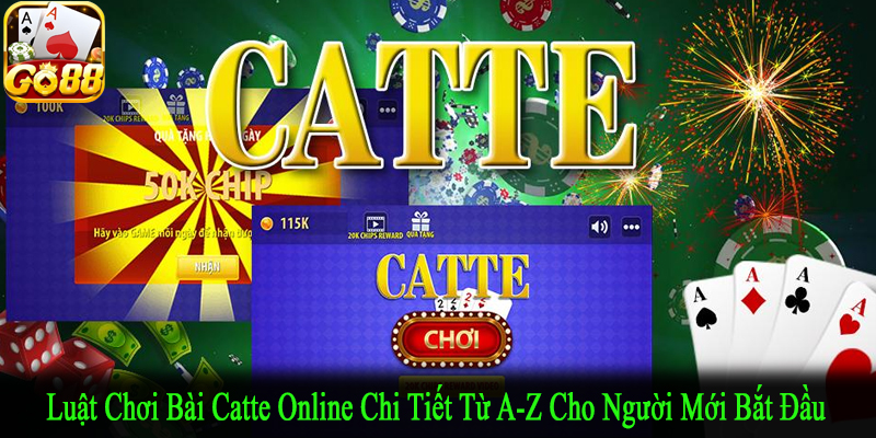 luật chơi bài catte online