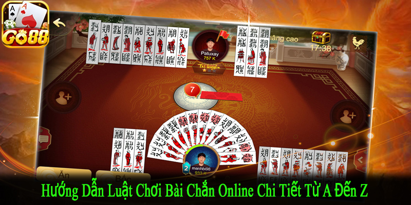 luật chơi bài chắn online