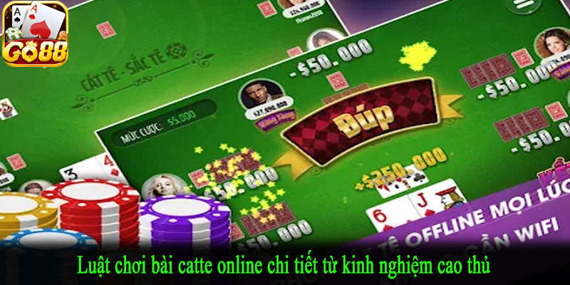 Luật chơi bài catte online chi tiết từ kinh nghiệm cao thủ