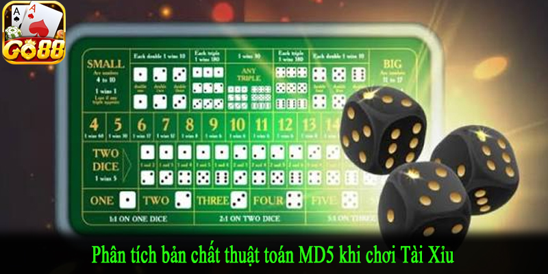 Phân tích bản chất thuật toán MD5 khi chơi Tài Xỉu