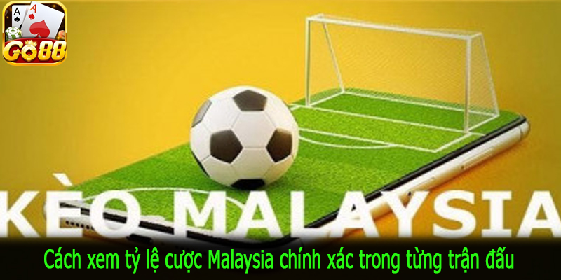 Cách xem tỷ lệ cược Malaysia chính xác trong từng trận đấu